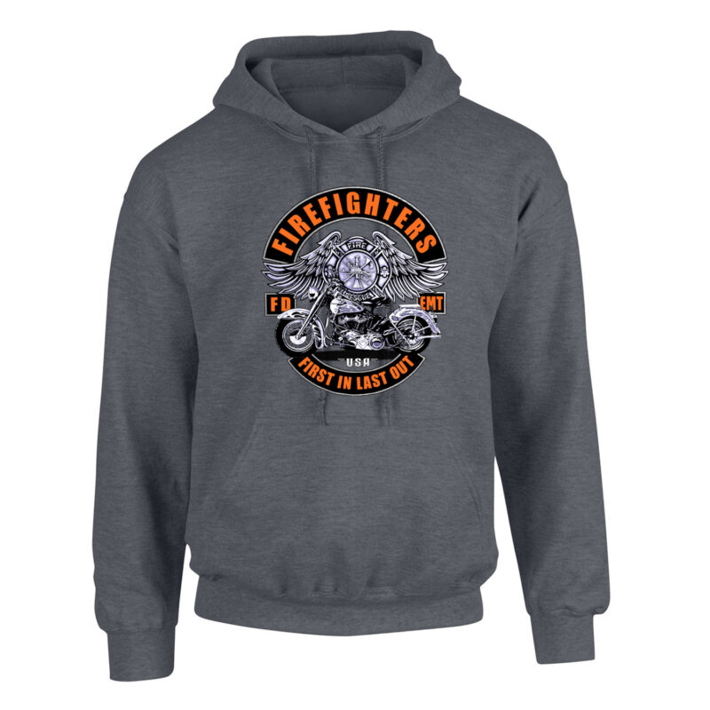 Firefighters First In Last Out Unisex Hoodie