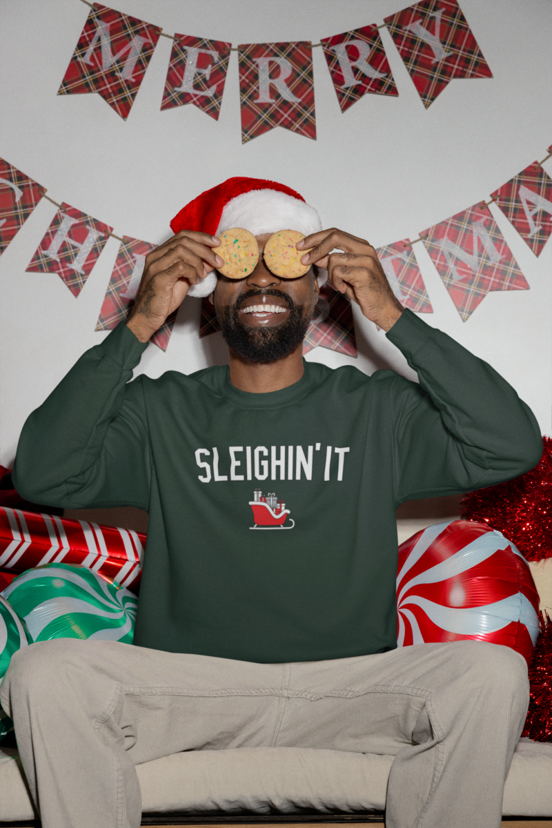 Sleighing It Unisex Sweatshirt