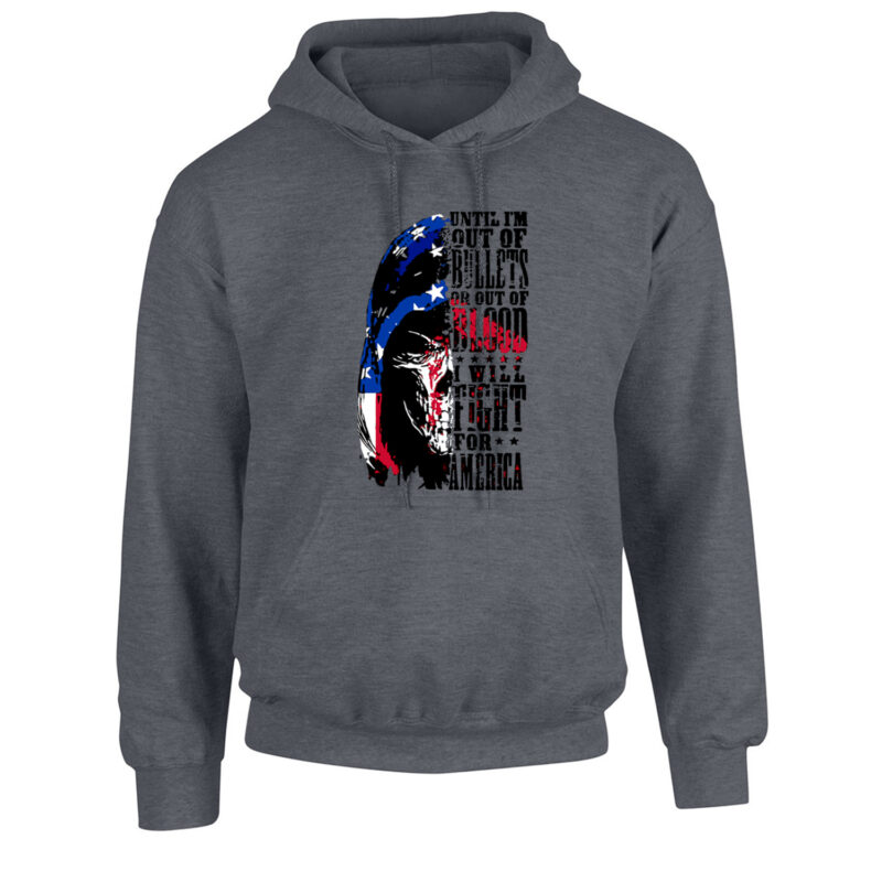 Bullets and Blood Unisex Hoodie - Image 2