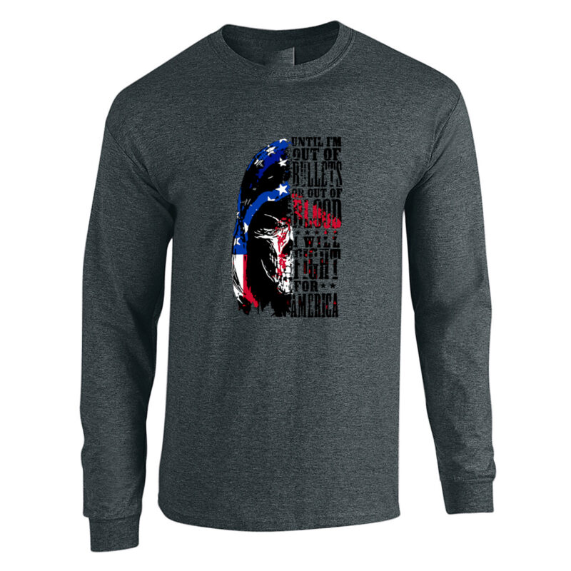 Bullets and Blood Long Sleeve Tee - Image 2