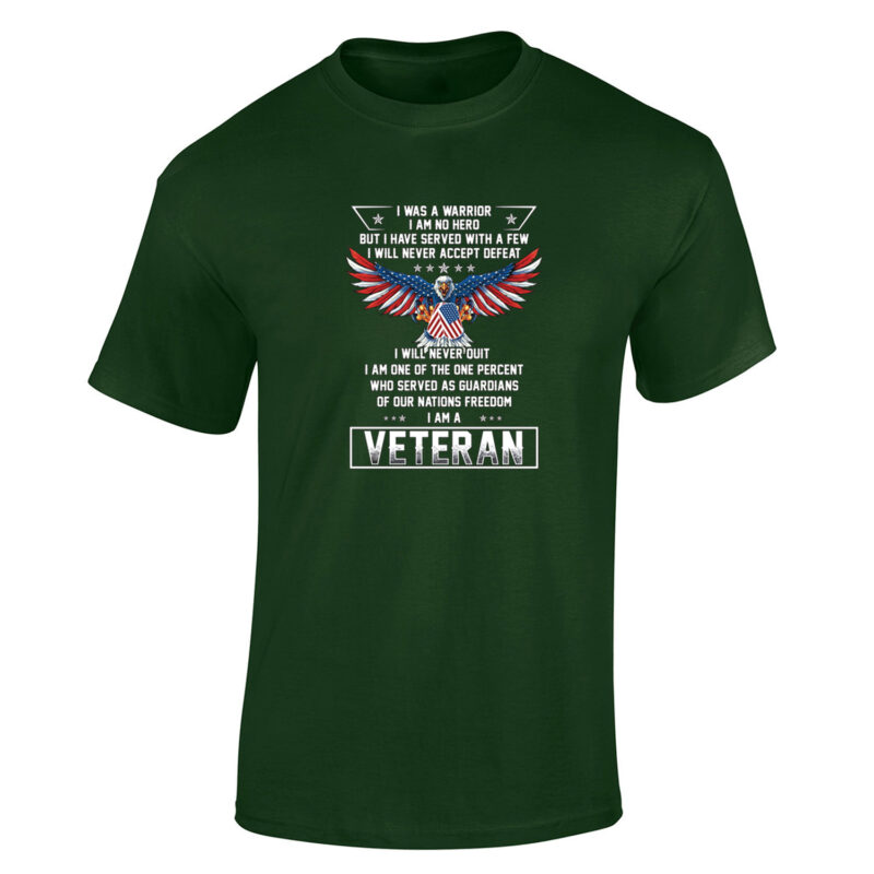 I Am a Veteran Men's T-Shirt