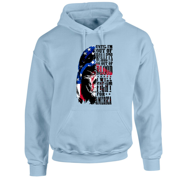 Bullets and Blood Unisex Hoodie - Image 5