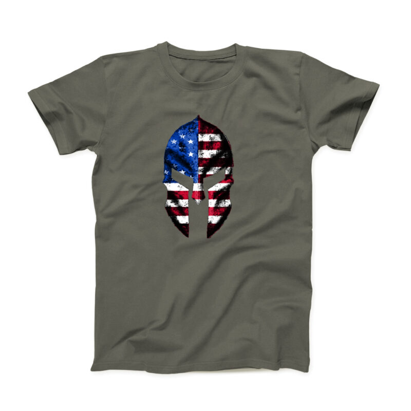 American Flag Mask   Men's T-Shirt