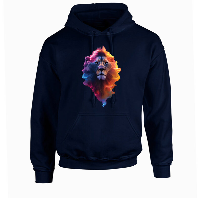 Vibrant Lion Unisex Hoodie