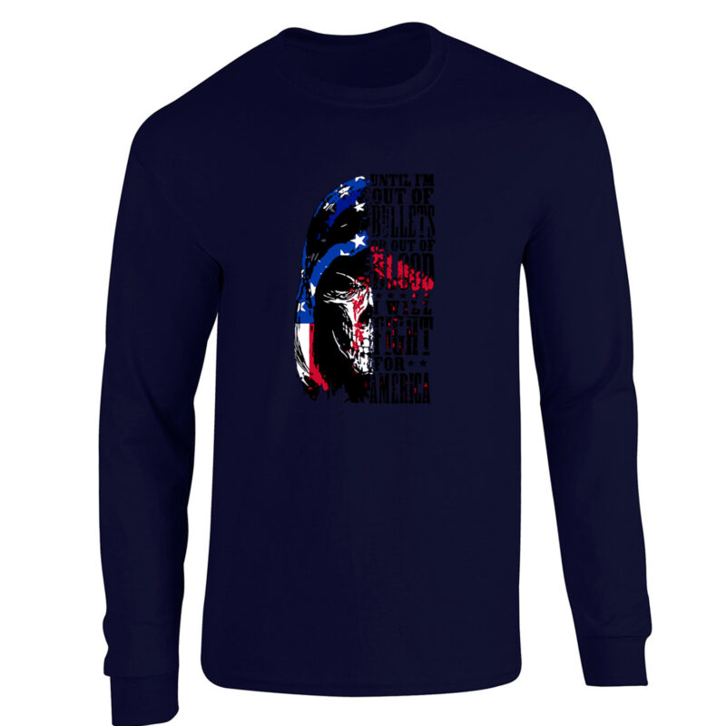 Bullets and Blood Long Sleeve Tee