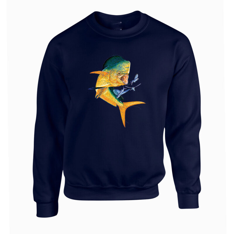 Mahi-Mahi and Flying Fish Unisex Sweatshirt