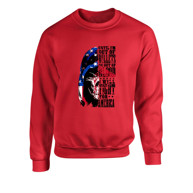 Bullets and Blood Unisex Sweatshirt - Image 6