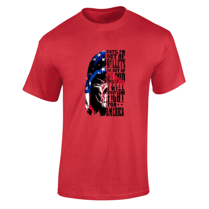 Bullets and Blood Men's T-Shirt - Image 8