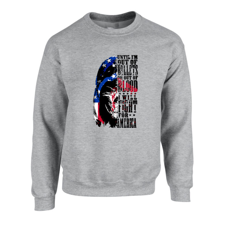 Bullets and Blood Unisex Sweatshirt - Image 7