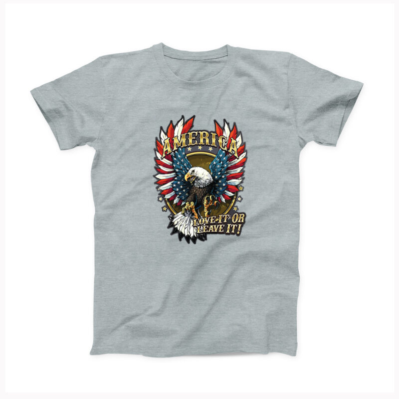 America Love It For Leave It! Men's T-Shirt - Image 9