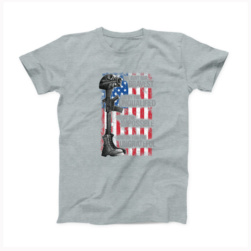 We Sent Our Bravest Men's T-Shirt - Image 9