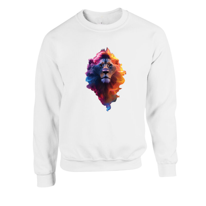 Vibrant Lion Unisex Sweatshirt