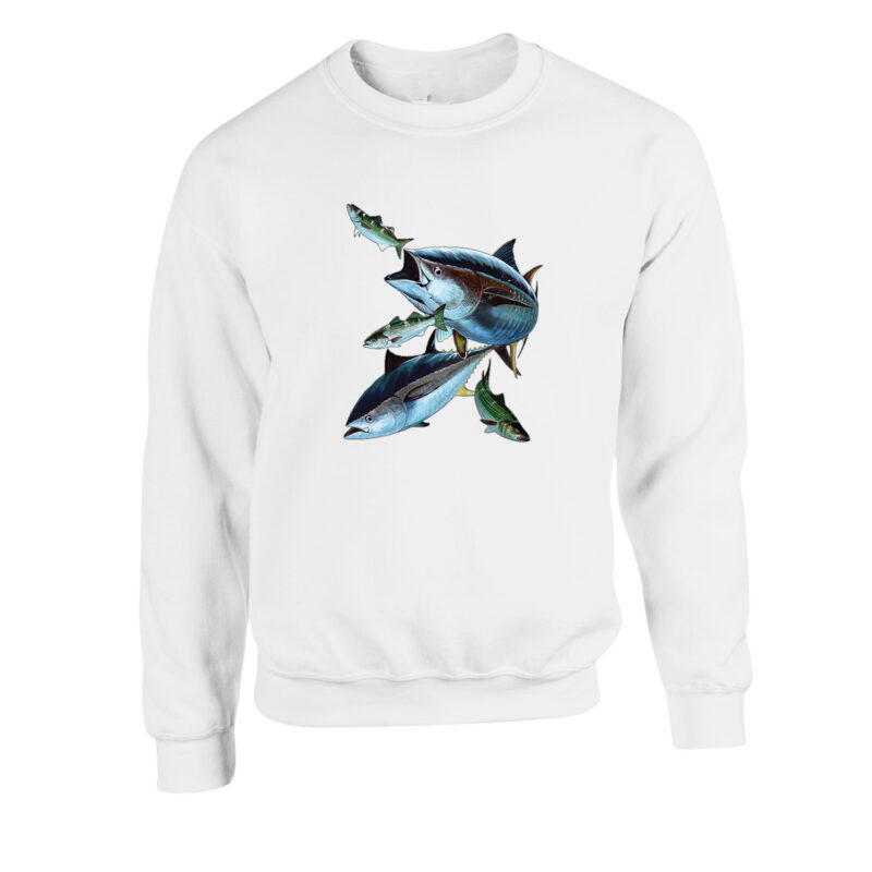 Mahi-Mahi and Flying Fish Unisex Sweatshirt - Image 2