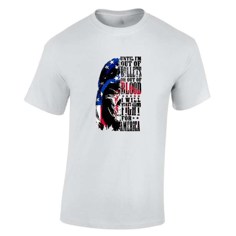 Bullets and Blood Men's T-Shirt - Image 10