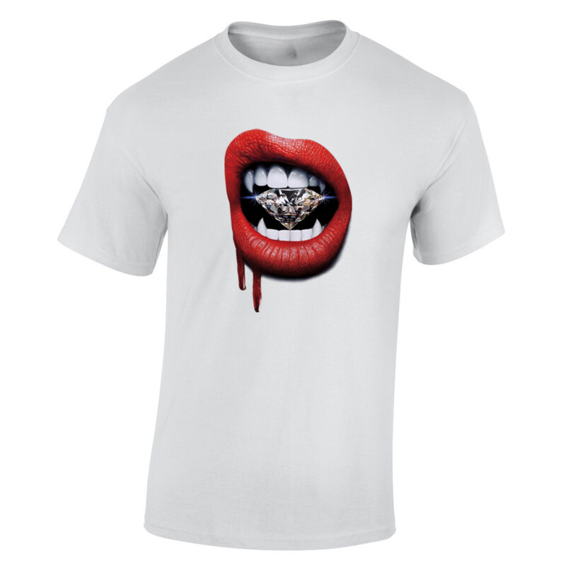 Lips Diamond Vampire Men's T-Shirt