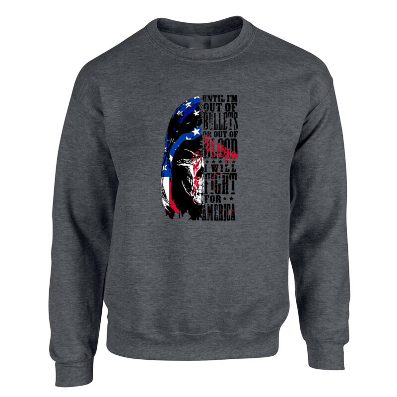 Bullets and Blood Unisex Sweatshirt - Image 9