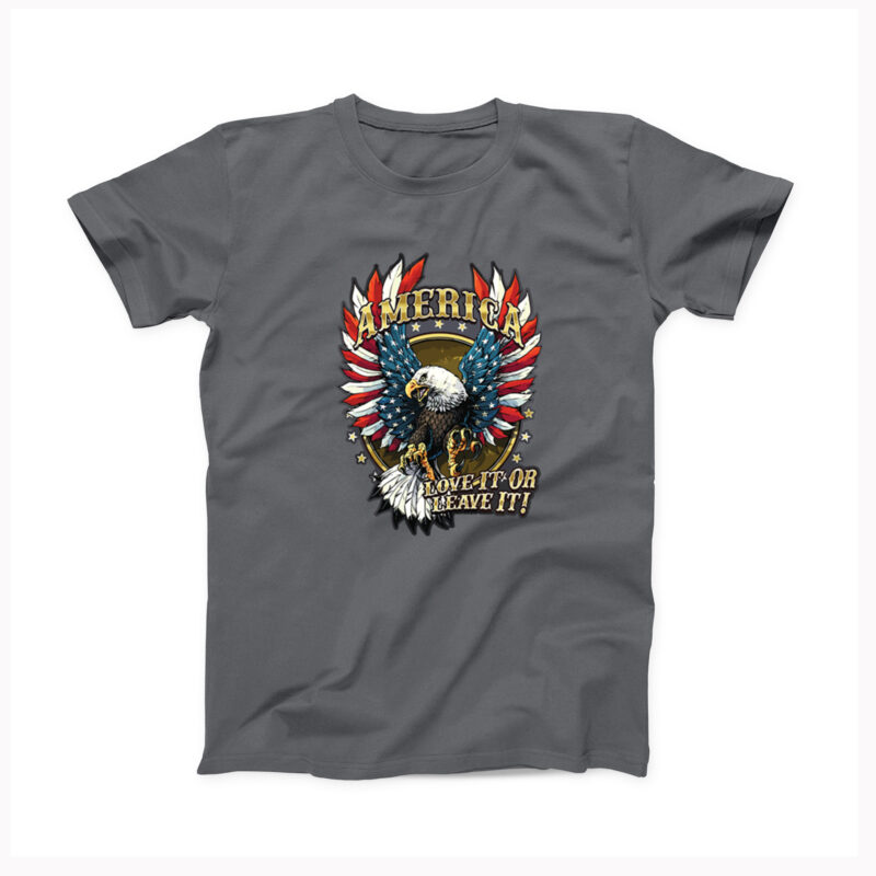 America Love It For Leave It! Men's T-Shirt - Image 4