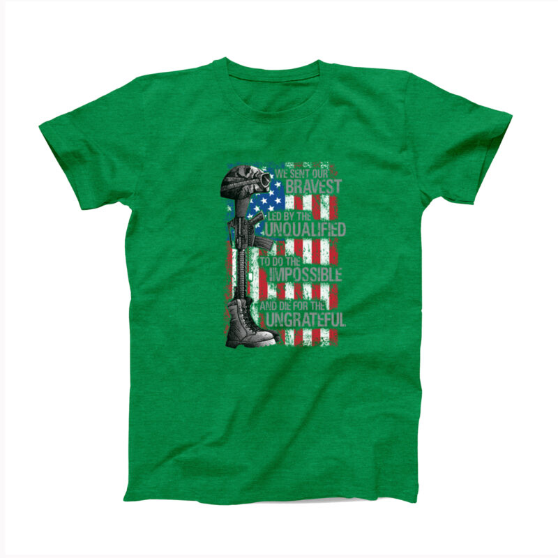 We Sent Our Bravest Men's T-Shirt - Image 5