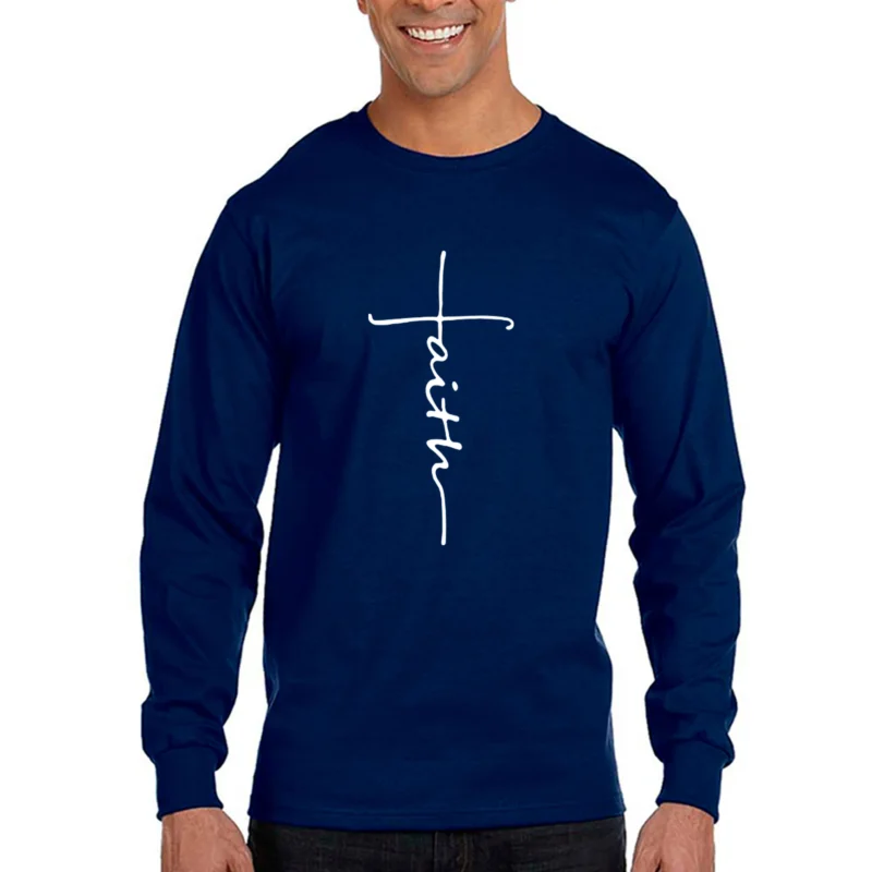 Faith Men's Long Sleeve T-shirt