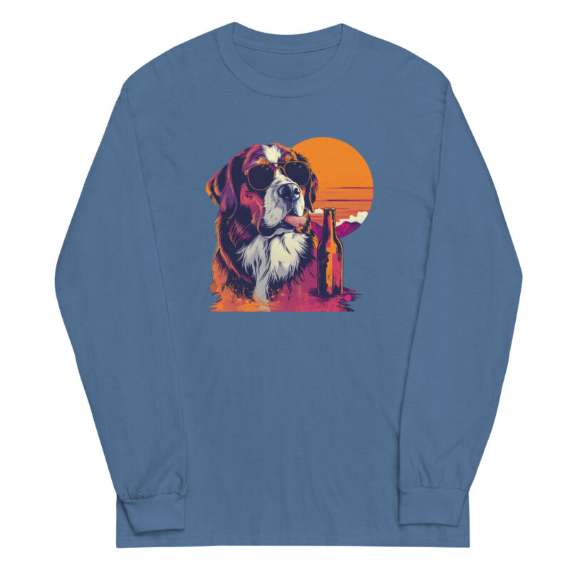 Saint Bernard Sunset Long Sleeve Tee