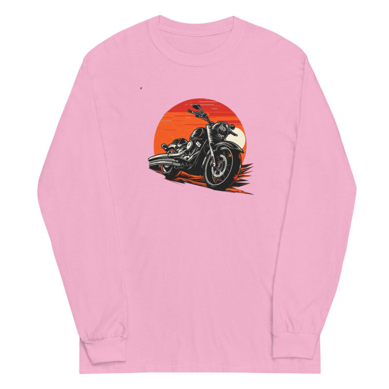 Vintage Motorcycle Long Sleeve Tee - Image 6