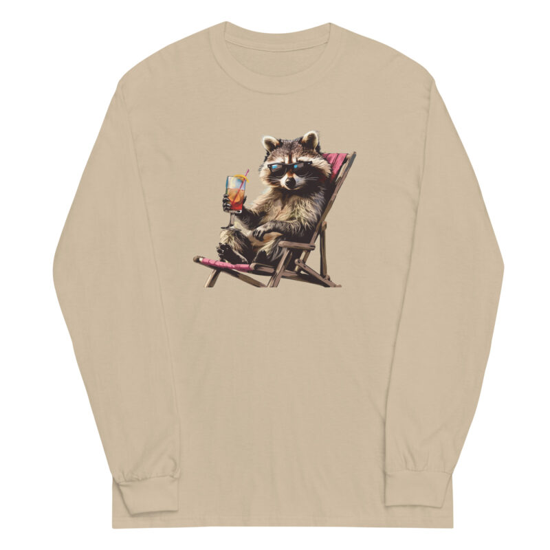 Coon on Vacation Unisex Long Sleeve Tee - Image 7