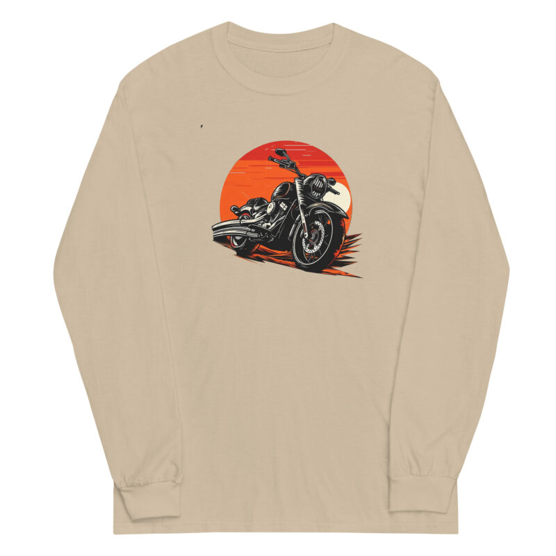 Vintage Motorcycle Long Sleeve Tee