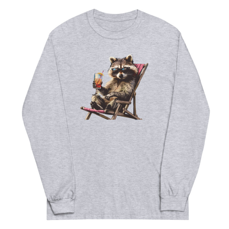 Coon on Vacation Unisex Long Sleeve Tee - Image 6