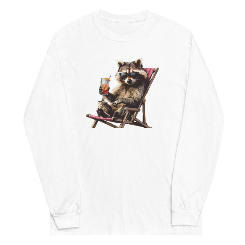 Coon on Vacation Unisex Long Sleeve Tee - Image 9