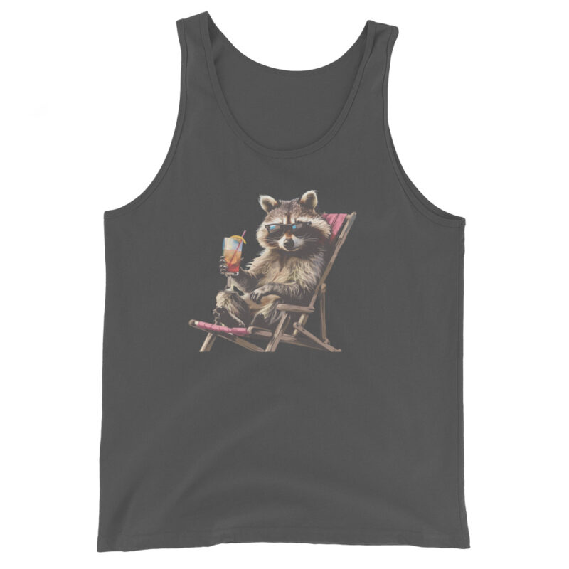 Relaxed Raccoon Men's Tank Top