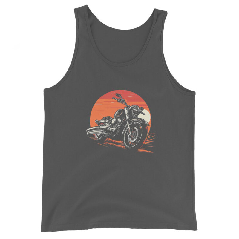 Vintage Motorcycle Men's Tank Top - Image 3