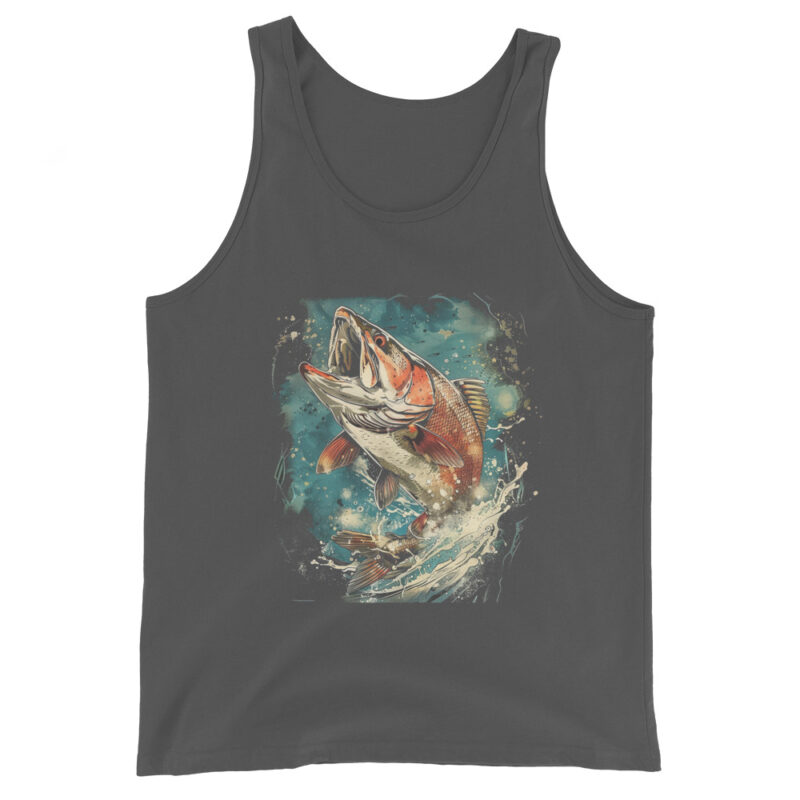 Jumping Salmon Men's Tank Top