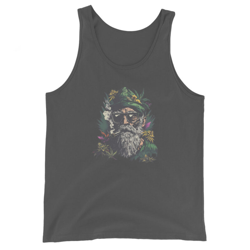 Hippie Bearded Man Men's Tank Top - Image 3