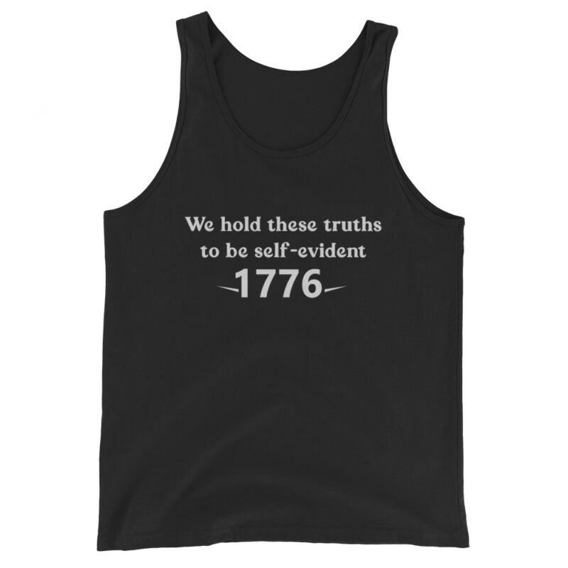 We hold these truths to be self-evident - 1776 Men's Tank - Image 2