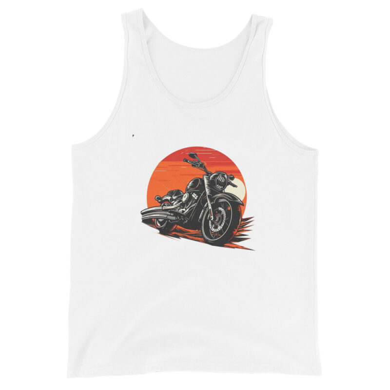 Vintage Motorcycle Men's Tank Top - Image 4