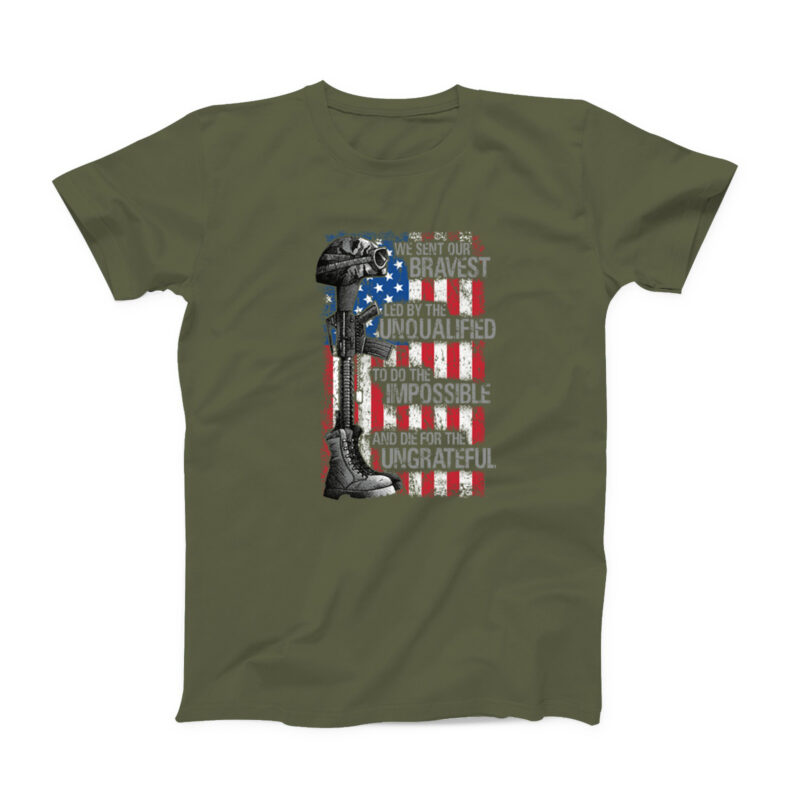 We Sent Our Bravest Men's T-Shirt