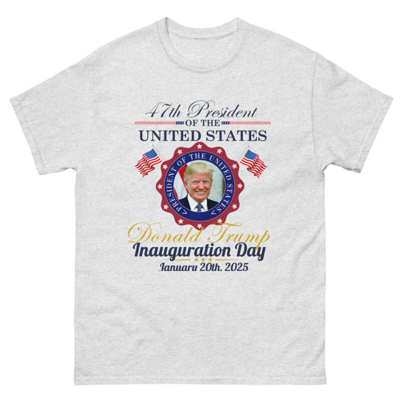 Donald Trump 47th President Inauguration Day T-Shirt – 100% Cotton Unisex Tee - Image 4