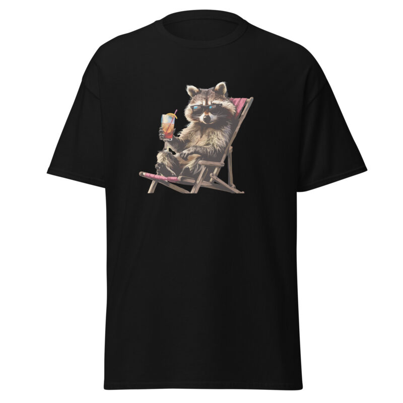 Coon on Vacation Men’s T-Shirt - Image 2