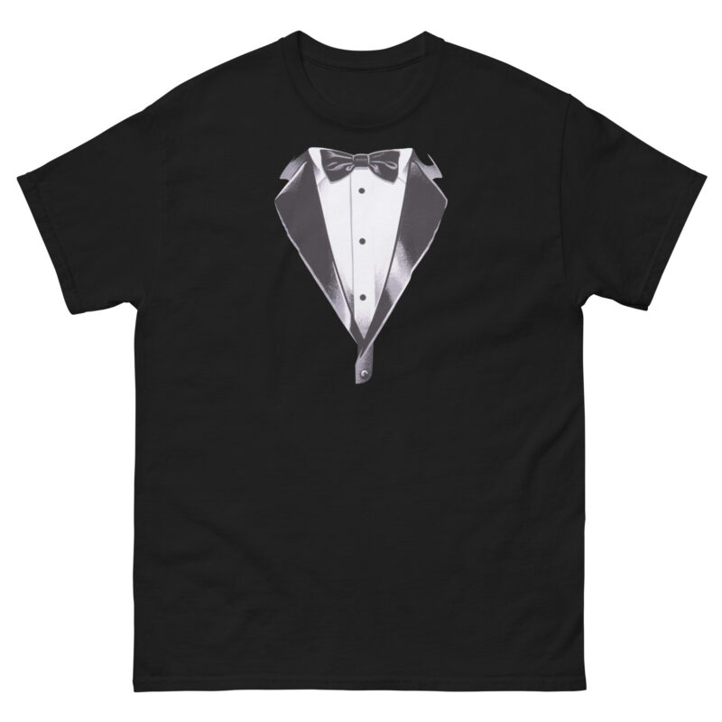 Elegant Tuxedo Graphic T-Shirt - Unisex 100% Cotton Classic Tee