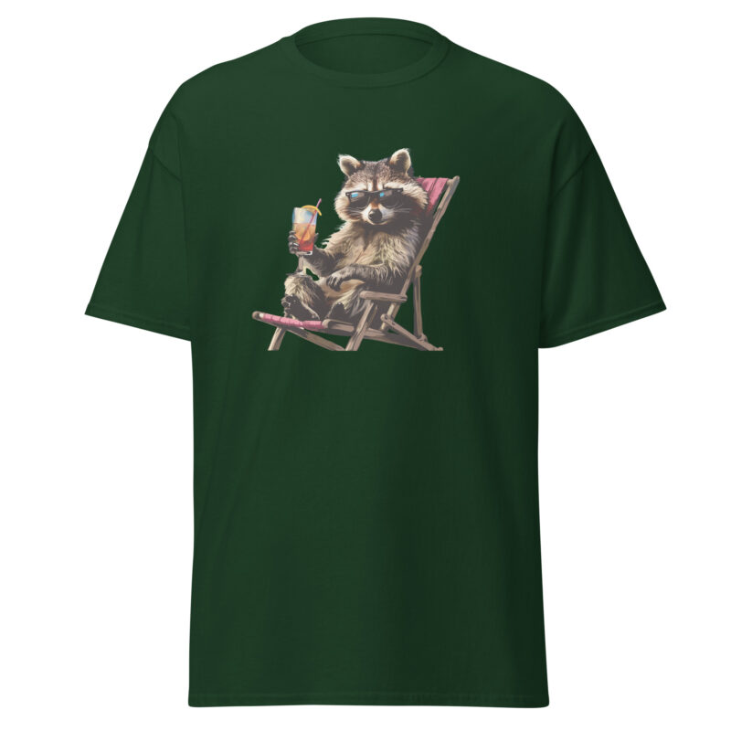 Coon on Vacation Men’s T-Shirt - Image 4