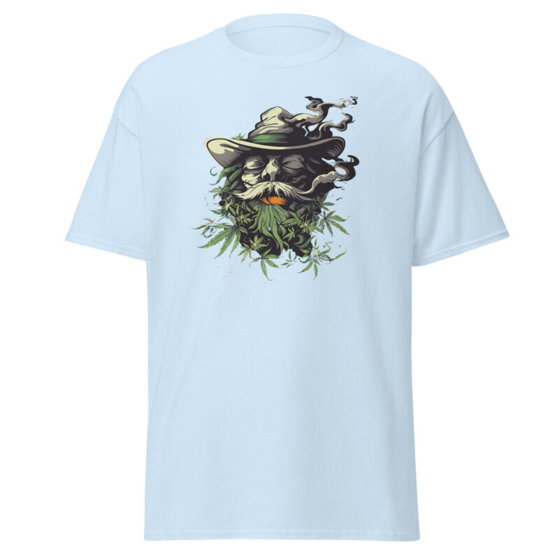 Smoking Wizard Unisex Cotton Tee - Image 7