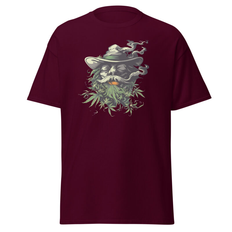 Smoking Wizard Unisex Cotton Tee