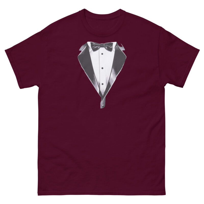 Elegant Tuxedo Graphic T-Shirt - Unisex 100% Cotton Classic Tee - Image 2