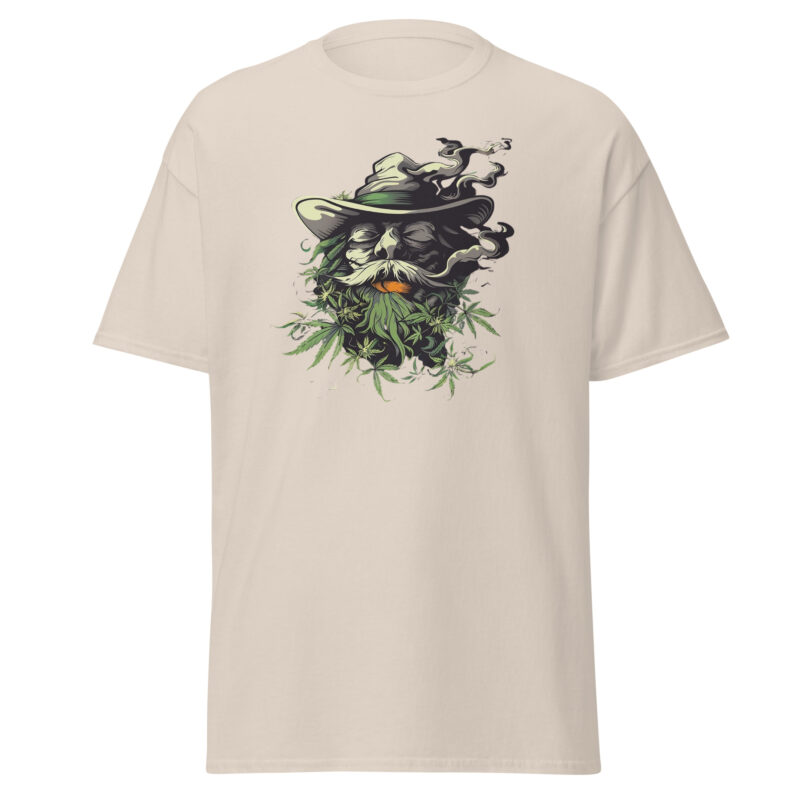 Smoking Wizard Unisex Cotton Tee - Image 5