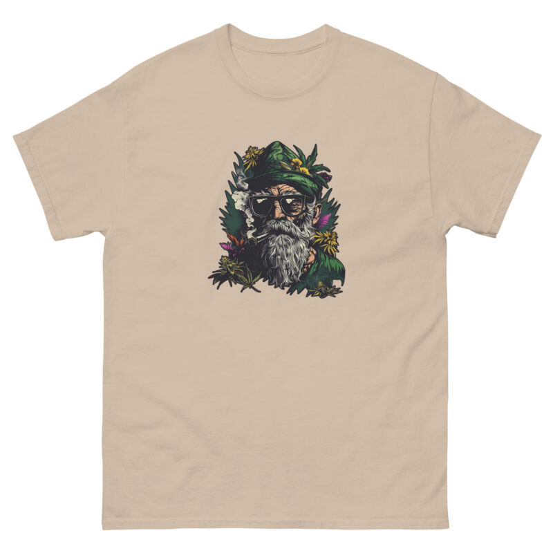 Hippie Bearded Man's T-Shirt - Image 4