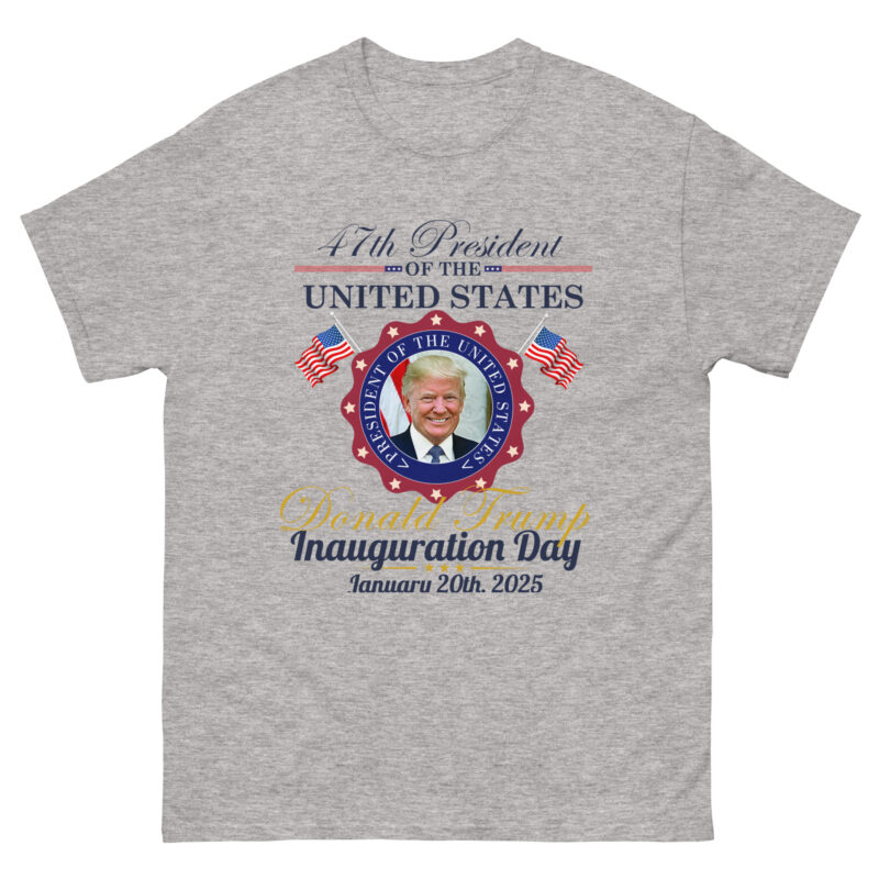 Donald Trump 47th President Inauguration Day T-Shirt – 100% Cotton Unisex Tee - Image 2