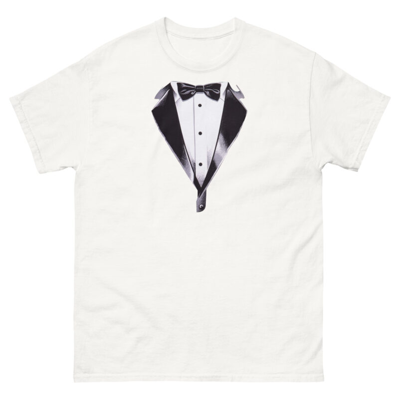 Elegant Tuxedo Graphic T-Shirt - Unisex 100% Cotton Classic Tee - Image 7