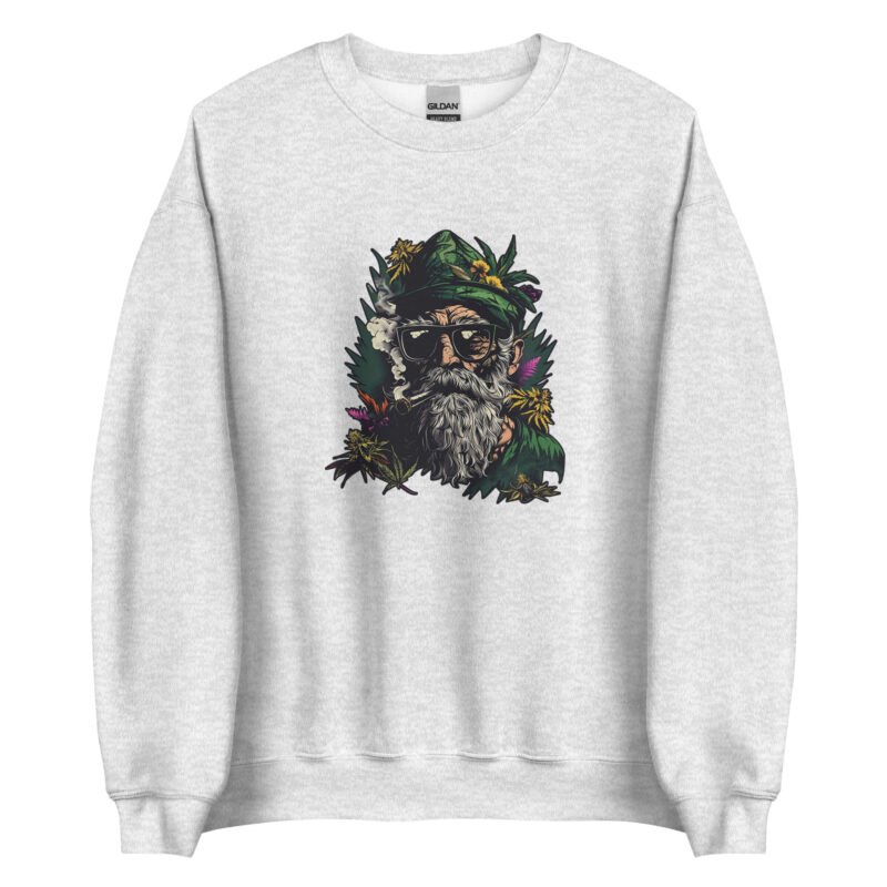 Hippie Bearded Man Unisex Sweatshirt - Image 6