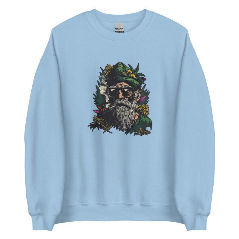 Hippie Bearded Man Unisex Sweatshirt