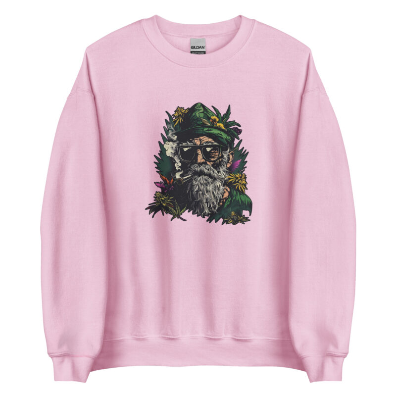 Hippie Bearded Man Unisex Sweatshirt - Image 5